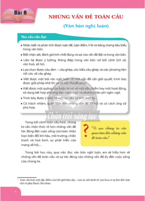 Tải ngữ văn 9 Chân trời sáng tạo (bản PDF)