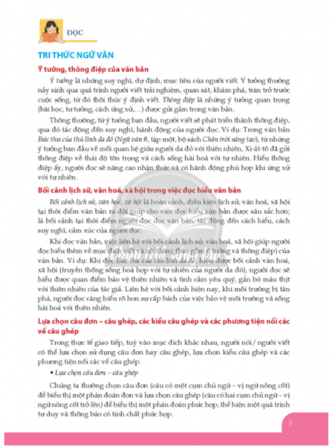 Tải ngữ văn 9 Chân trời sáng tạo (bản PDF)