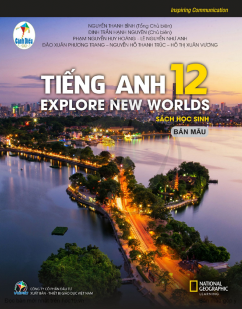 Tải Tiếng Anh 12 Cánh diều Explore new worlds (bản PDF)