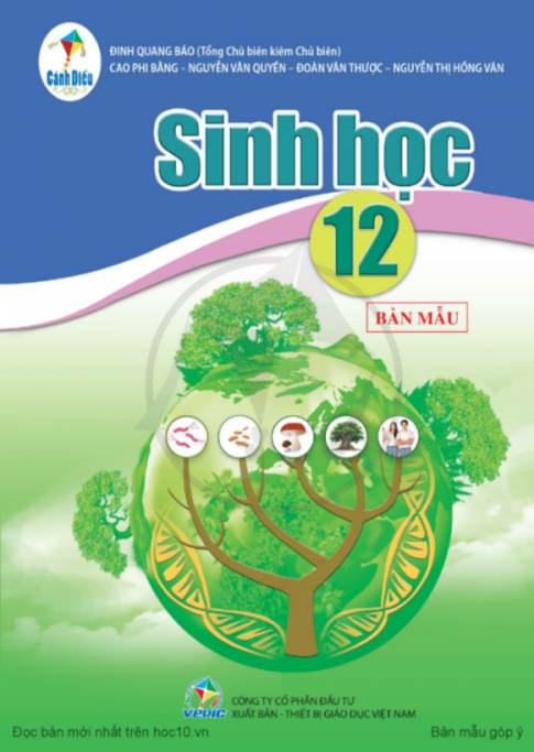 Tải Sinh học 12 Cánh diều (bản PDF)