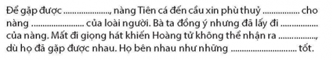 Trả lời: Học sinh tham khảo