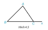 2. Góc ngoài của tam giác. Vận dụng: