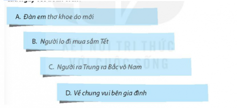 Trả lời: Học sinh tham khảo