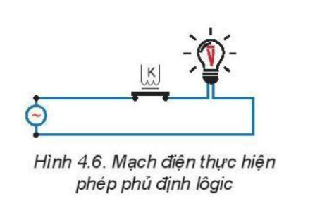 Sơ đồ mạch logic NOT: