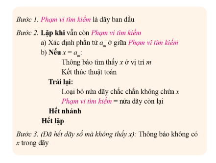 2. THUẬT TOÁN TÌM KIẾM NHỊ PHÂN 