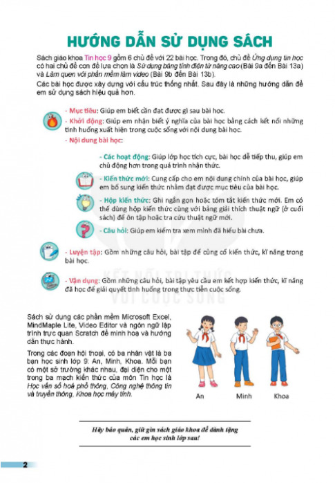 Tải Tin học 9 Kết nối tri thức (bản PDF)