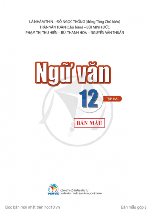 Tải Ngữ văn 12 tập 2 Cánh diều (bản PDF)