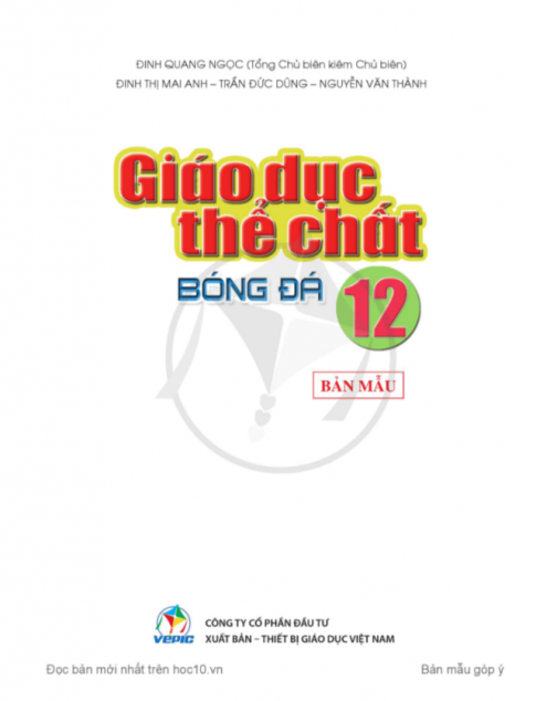 Tải Thể dục 12 Bóng đá Cánh diều (bản PDF)