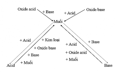 V. MỐI QUAN HỆ GIỮA ACID, BASE, OXIDE VÀ MUỐI