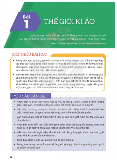 Tải Ngữ văn 9 tập 1 Kết nối tri thức (bản PDF)