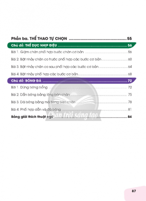 Tải Thể dục 5 Chân trời sáng tạo (bản PDF)