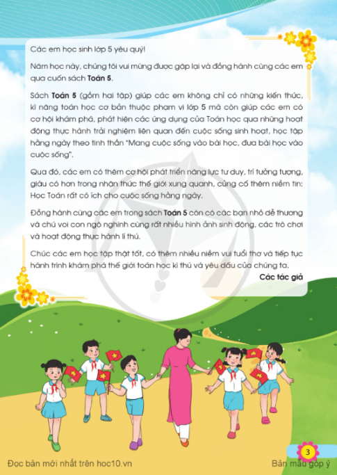Tải Toán 5 tập 1 Cánh diều (bản PDF)