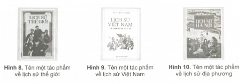 Khai thác các hình ảnh dưới đây và dựa vào kiến thức đã học, hãy cho biết khái niệm Sử học, đối tượng nghiên cứu của sử học