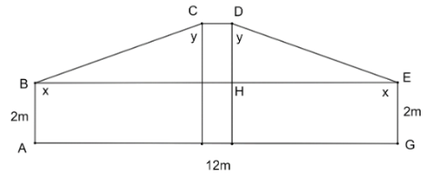  Trong Hình 43, xét các góc nhị diện có góc phẳng nhị diện tương ứng…