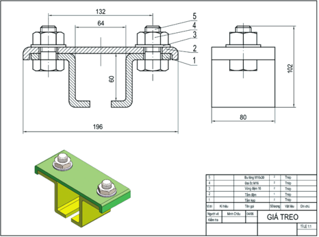 Đề thi cuối kì 1 Công nghệ 8 KNTT: Đề tham khảo số 3