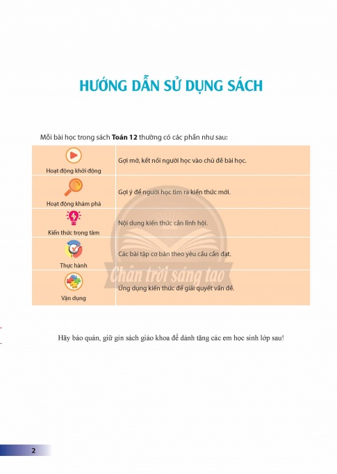 Tải Toán 12 tập 2 Chân trời sáng tạo (bản PDF)