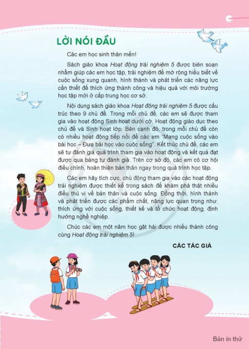 Tải Hoạt động trải nghiệm 5 Cánh diều (bản PDF)