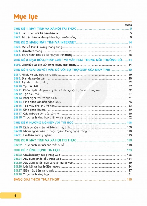 Tải tin học ứng dụng 12 Kết nối tri thức (bản PDF)