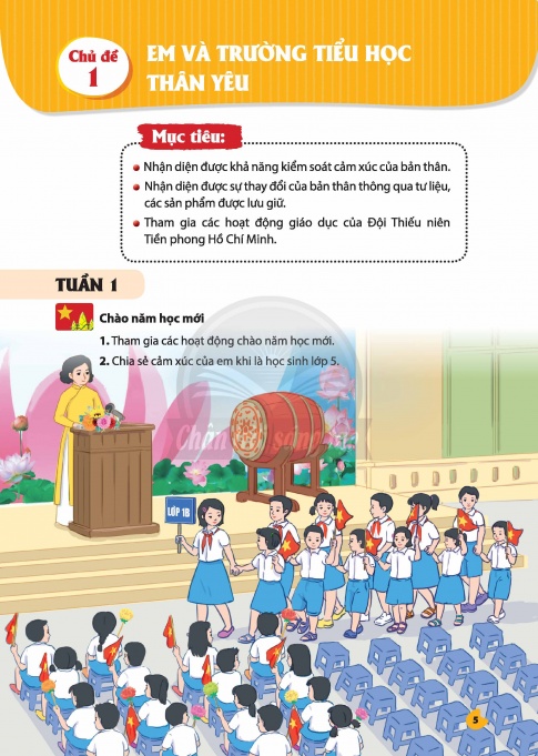 Tải Hoạt động trải nghiệm 5 Chân trời sáng tạo bản 1 (bản PDF)