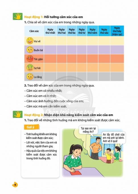 Tải Hoạt động trải nghiệm 5 Chân trời sáng tạo bản 1 (bản PDF)