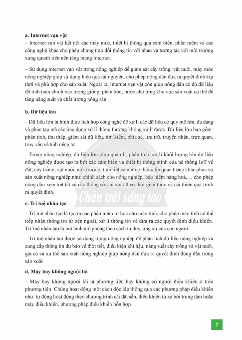 Tải Công nghệ 9 nông nghiệp Chân trời sáng tạo (bản PDF)