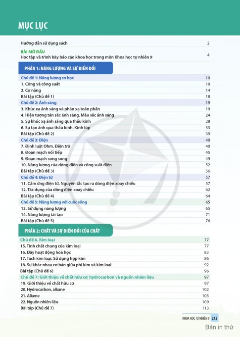 Tải Khoa học tự nhiên 9 Cánh diều (bản PDF)