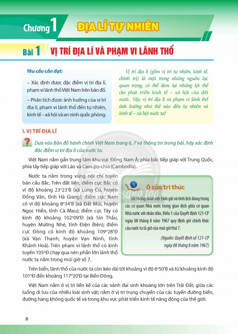 Tải Địa lí 12 Chân trời sáng tạo (bản PDF)