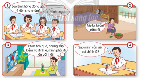 Quan sát tranh và thực hiện yêu cầu