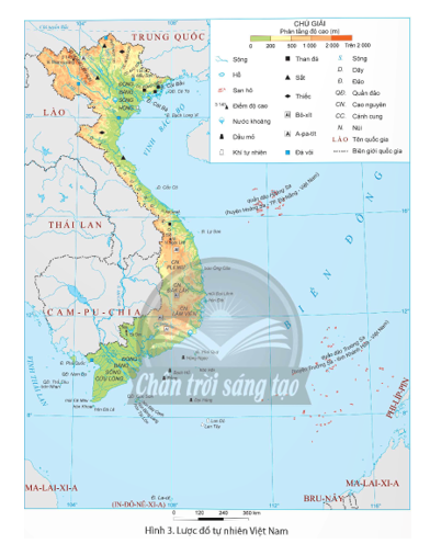 Đọc thông tin và quan sát hình 1, em hãy xác định vị trí vùng biển, một số đảo, quần đảo lớn của Việt Nam.