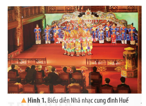 Quan sát hình 1 và cho biết loại hình nghệ thuật dưới đây liên quan đến triều đại nào trong lịch sử dân tộc.