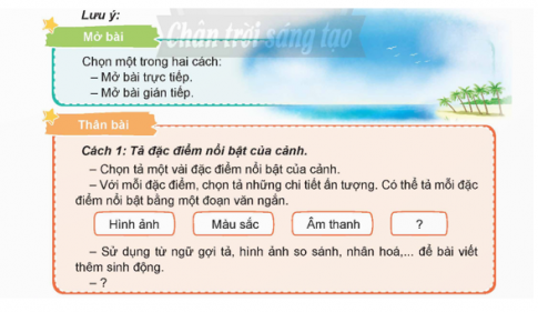 Viết bài văn dựa vào dàn ý đã lập ở trang 23, 24.